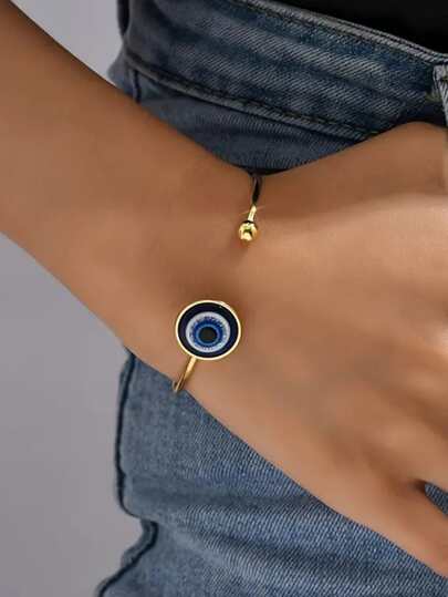 1pc Simple Evil Eye Bracelet