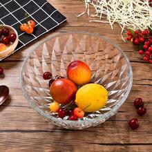 6pcs/set Glass Bowl Crystal Salad Fruit Bowl Gift Set - Clear - View 3