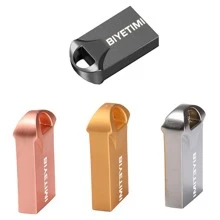Biyetimi 128GB Super Mini Metal Usb Flash Drive 128GB Pen Drive High Speed Memory Stick 64GB U Disk Pendrive 2.0 Memoria Usb