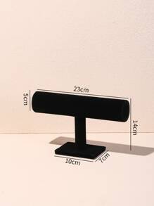 1入組耐刮擦手錶收納適用於手環,腕帶,腳鍊,適合男人及女人手錶支架展示支架 - 黑色 - 查看 3