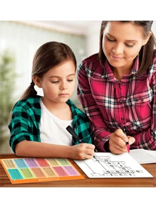 Portable Double-sided Whiteboard 9 X 12 Inch For Math Exercises, Erasable & Durable, Suitable For Children, Students, Classrooms, Homes, Educational Institutions, Etc. - White - View 6