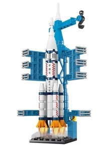 130pcs teenagers Space Rocket Building Block Toy - Multicolor - View 3