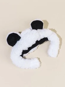 Bear Design Pet Hat - Black and White - View 5