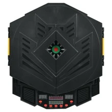 Costway Professional Electronic Dartboard Cabinet Set w/ 12 Darts Game Room LED Display - màu đen - Xem 3