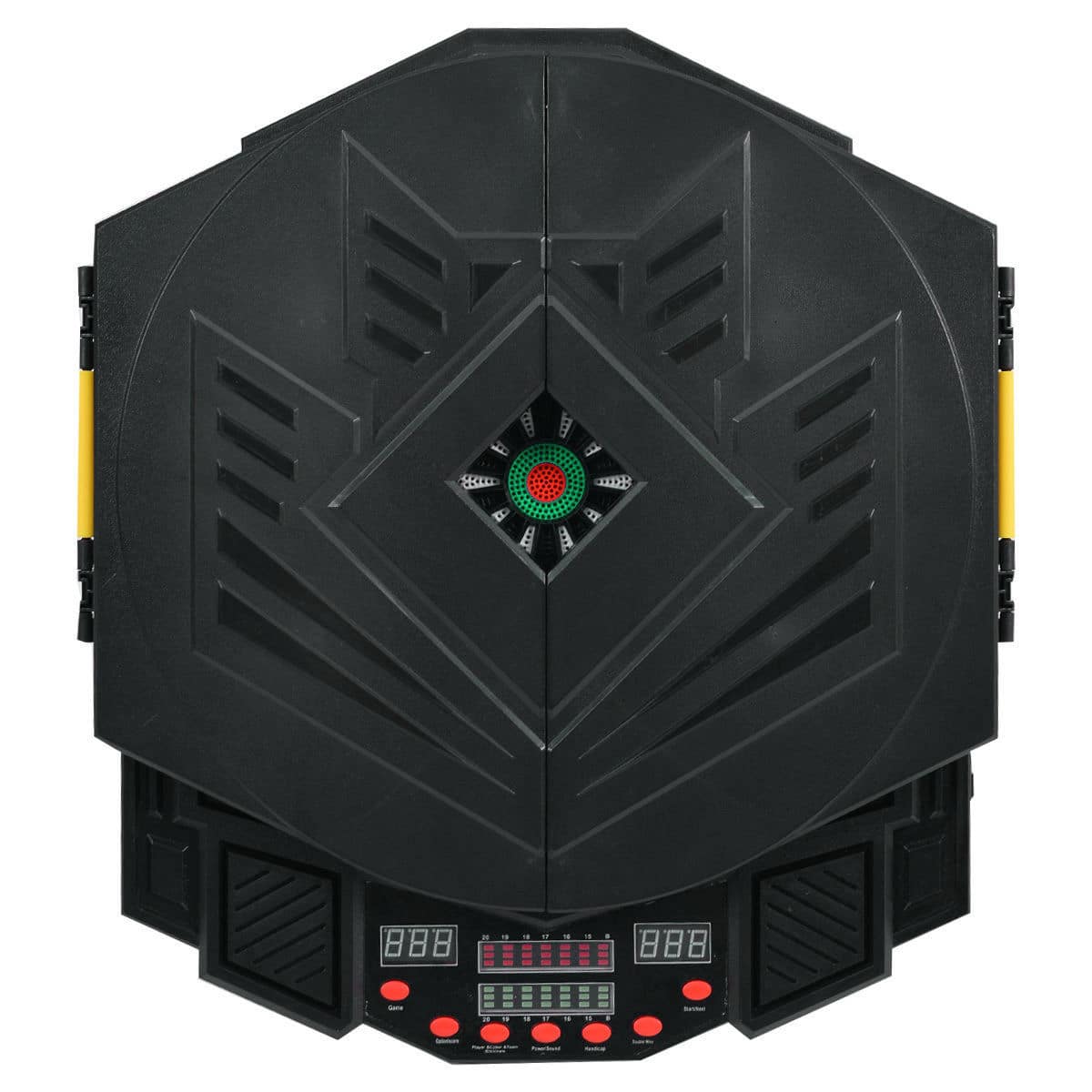 Costway Professional Electronic Dartboard Cabinet Set w/ 12 Darts Game Room LED Display - màu đen - Xem 3