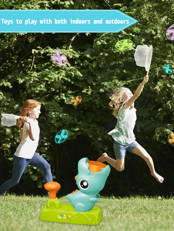 Outdoor Toys for Kids Ages 48, Girls Boys Outside Flying Disk Rocket