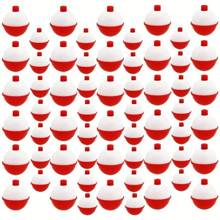 5入組釣魚浮球帶有空心漂浮球,石班魚、鯰魚、紅魚和彩虹鱒魚浮球,釣魚愛好者的完美選擇,釣魚工具 - 彩色 - 查看 1