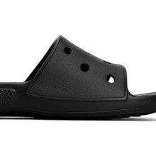 Flip-flops men's and women's shoes, hole shoes, beach shoes, sandals, light and breathable - 黑色 - 查看 3