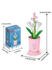 1 set Flor artificial Juguete - Multicolor - Ver 3