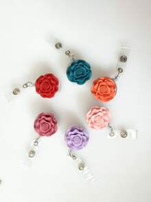 1 pieza al azar con diseño de flor retractable distintivo - Multicolor - Ver 2