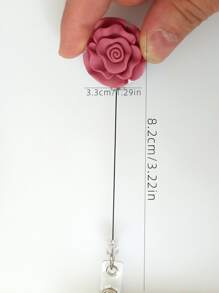 1 pieza al azar con diseño de flor retractable distintivo - Multicolor - Ver 5