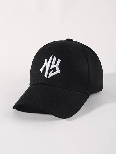 1 pièce Casquette de baseball pour femme NY brodée en tissu doux
