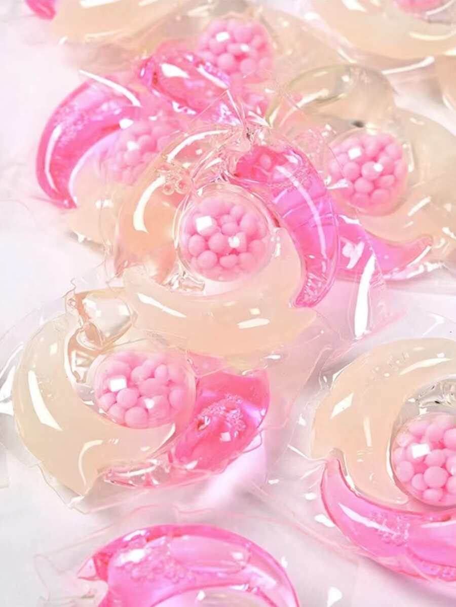 3pcs Pink Laundry Scented Beads, Fabric Softener, Antistatic Laundry