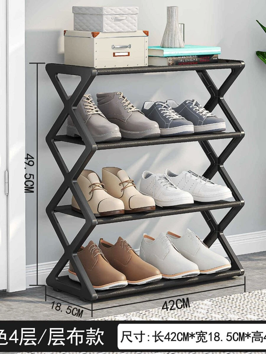 Zapatero Organizador de Zapatos Tenis 5 Niveles - Negro - Ver 1