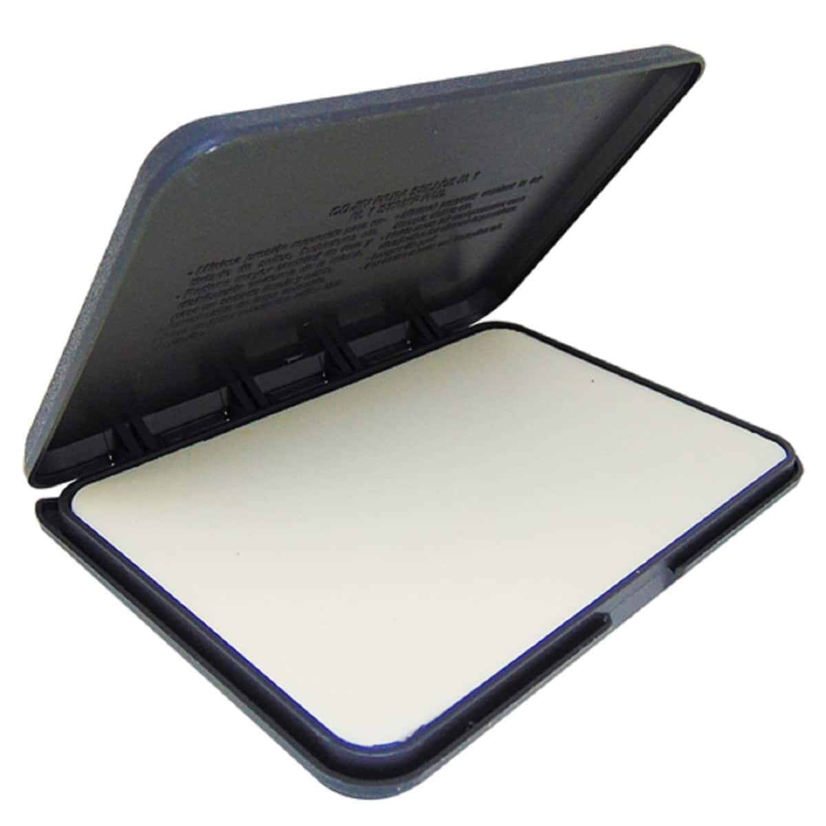 Cojin para sello Azor estuche plastico - Gris - Ver 1