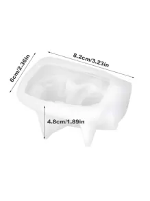 Diy Pillow Sleeping Baby Aromatherapy Candle Silicon Mold For Art Craft, Gift, Plaster, Resin, Soap Making - White - View 2