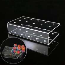 1pc Acrylic Lollipop Display Stand With 15 Holes For Candy Decoration - Clear - View 6