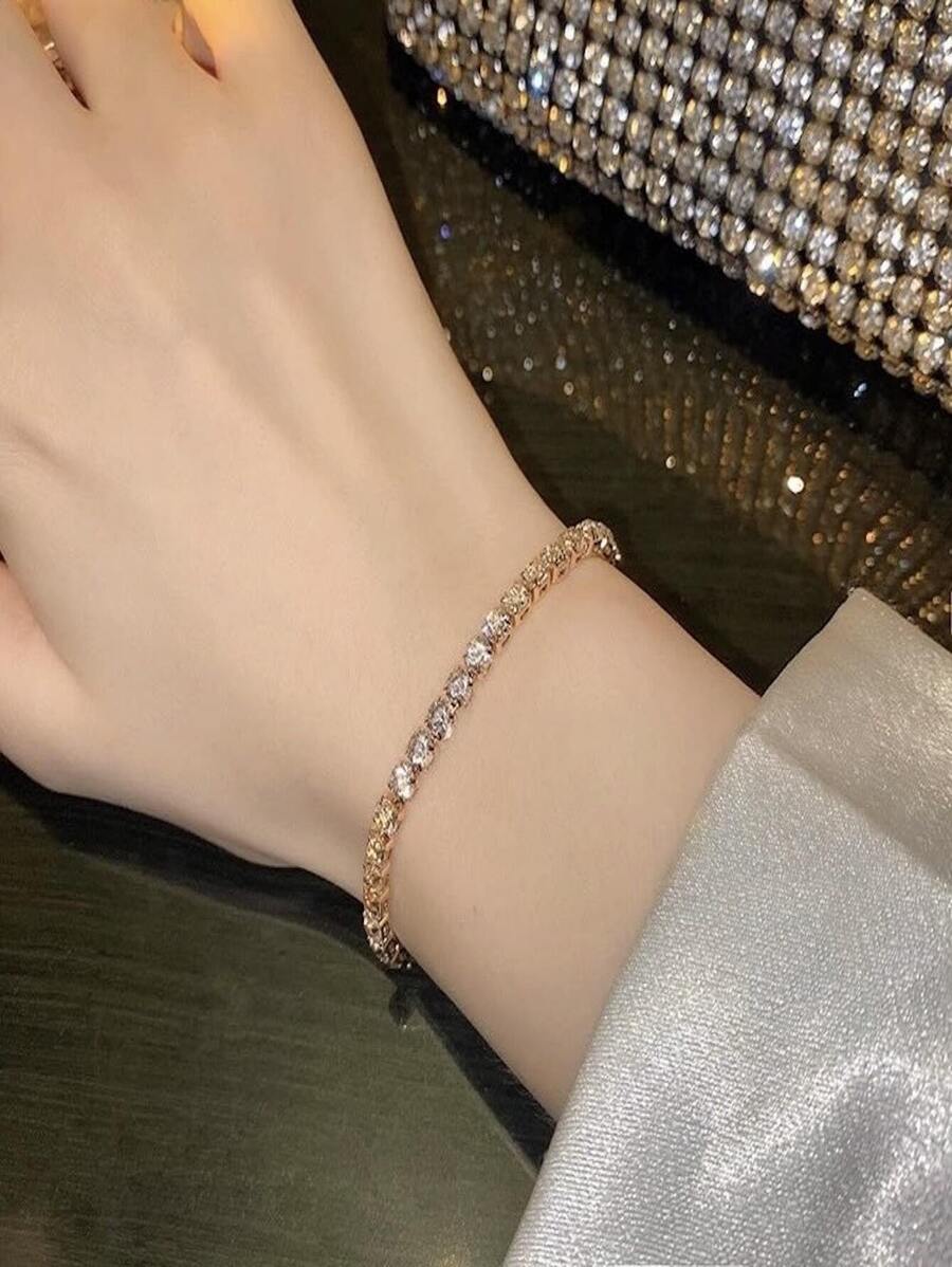 Chain Bracelets - 金黃色 - 查看 1