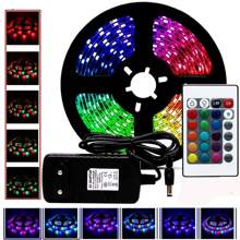 Fita Led 5050 Rgb Colorida 5mt 16 Cores + Fonte + Controle