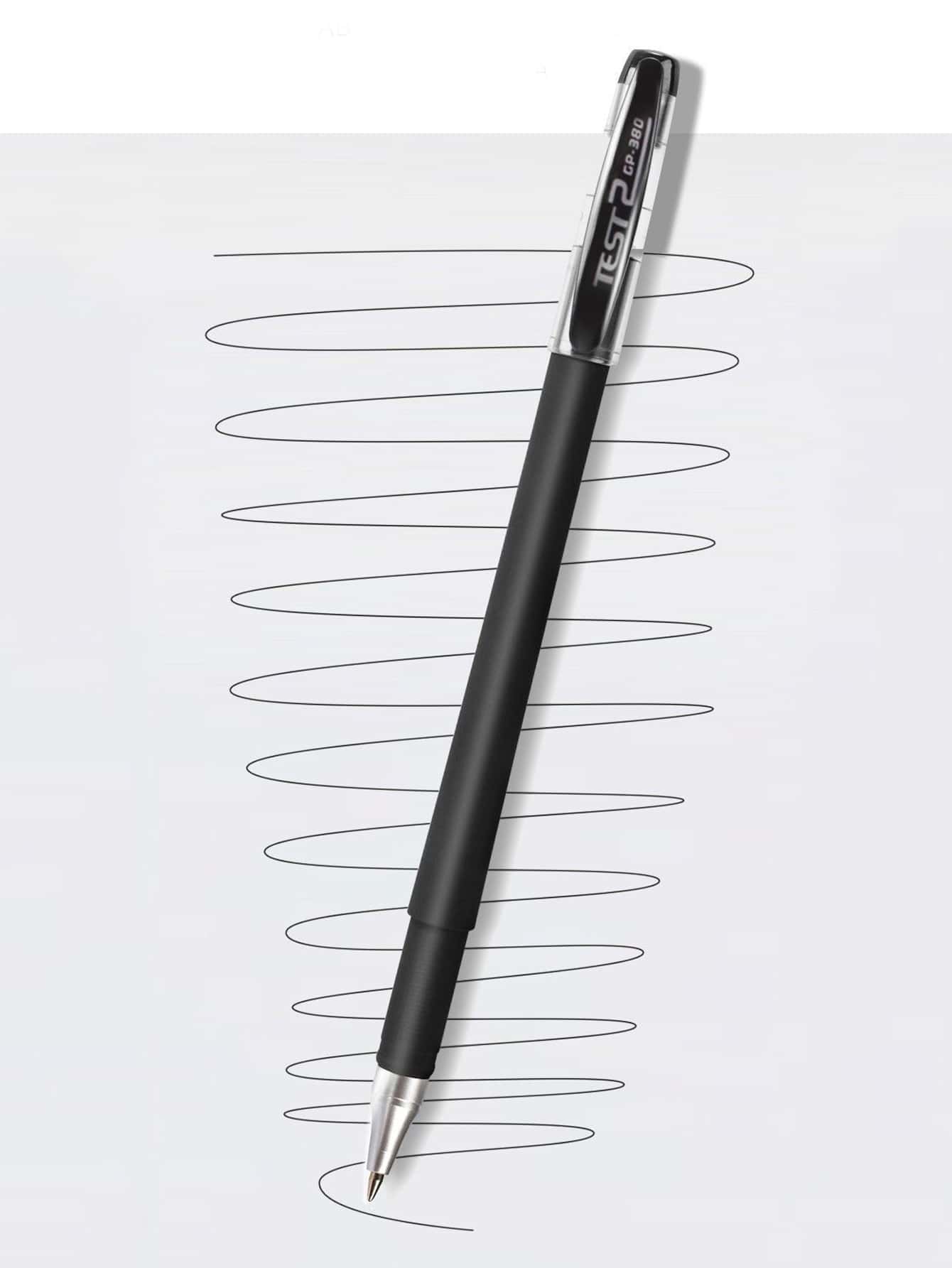 10 black neutral pens Simple multi purpose test signing office