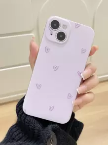 1pc Transparent Anti-Fall Colorful Painting Phone Case Compatible With IPhone, Matte Scratchproof TPU Painted Phone Protective Case Waterproof Shockproof Scratch Resistant,International Version, Not The Domestic Version - Multicolor - View 2