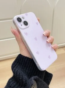 1pc Transparent Anti-Fall Colorful Painting Phone Case Compatible With IPhone, Matte Scratchproof TPU Painted Phone Protective Case Waterproof Shockproof Scratch Resistant,International Version, Not The Domestic Version - Multicolor - View 3