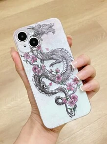 1入透明TPU手機殼，防撞邊緣，彩色繪畫，適用於iPhone - 彩色 - 查看 2