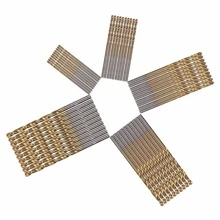 50pcs/set Carbon Steel Drill Bit, Modern Multifunctional Drill Bit For Home - Gold - View 7