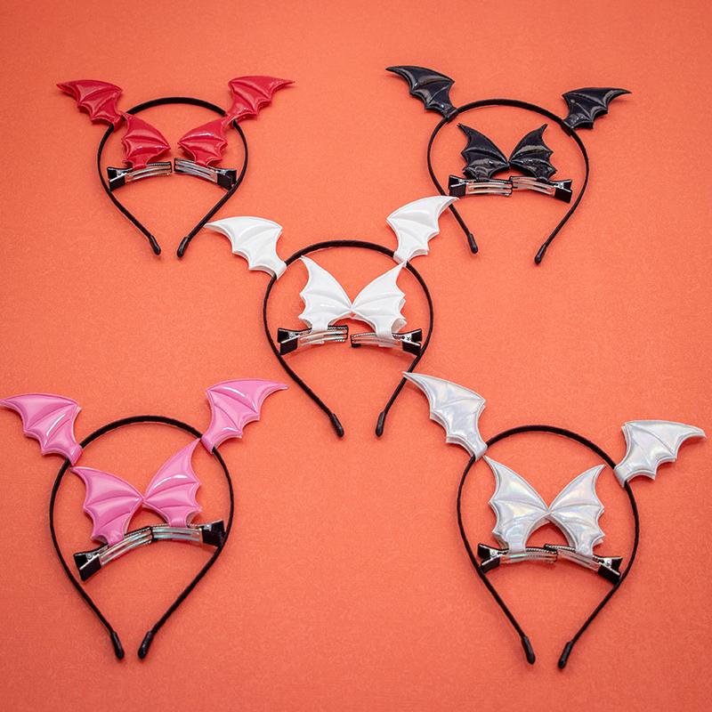 3pcs/set Halloween Hair Accessories For Girls & Kids, Cosplay, Party
