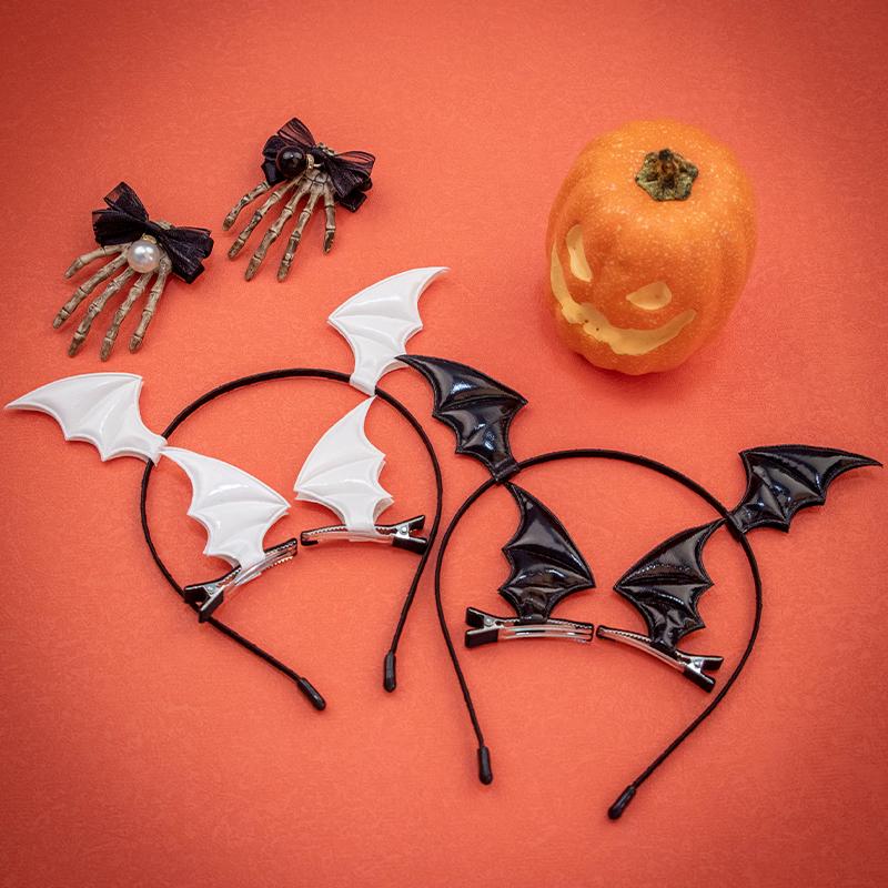 3pcs/set Halloween Hair Accessories For Girls & Kids, Cosplay, Party