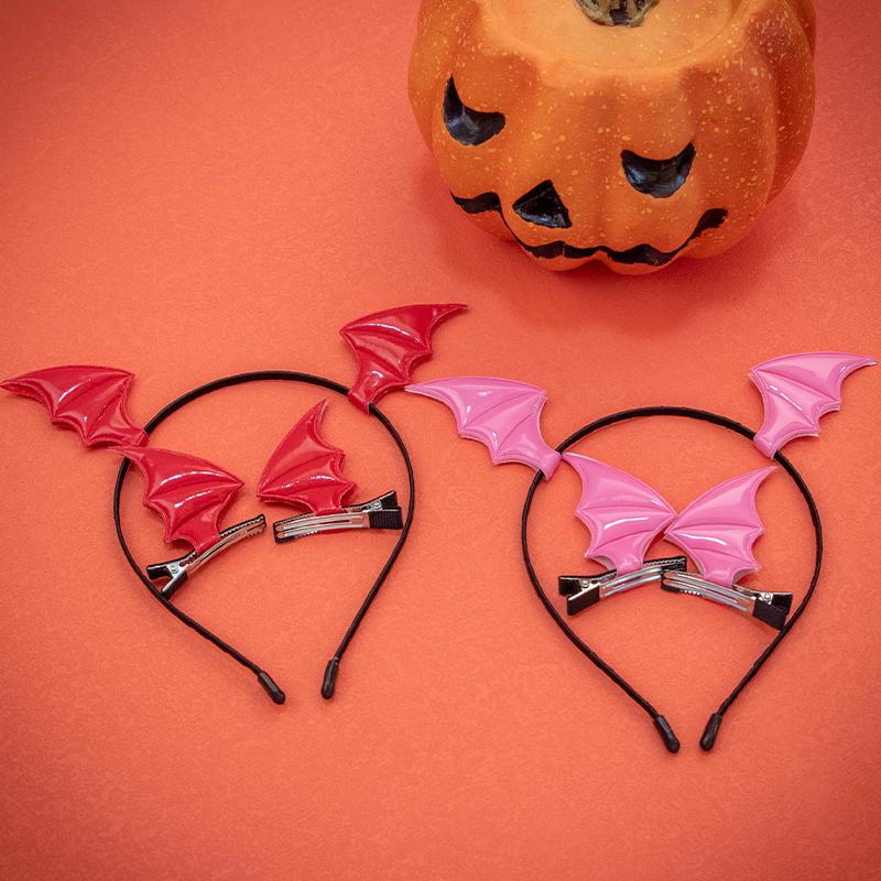3pcs/set Halloween Hair Accessories For Girls & Kids, Cosplay, Party