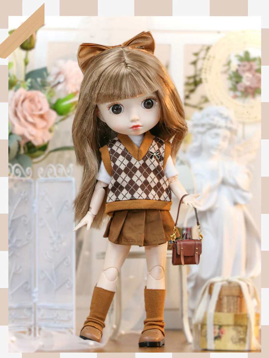 Muñeca de moda de mujeres ropa estilo - Multicolor - Ver 1