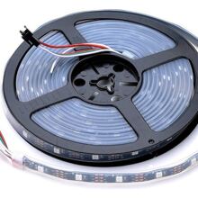 Fita De Led 6803 Rgb 5 Metros Controle Digital Prova D'água