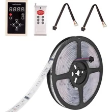 Fita De Led 6803 Rgb 5 Metros Controle Digital Prova D'água