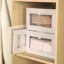 Hộp lưu trữ quần áo - Màu be - Xem 4