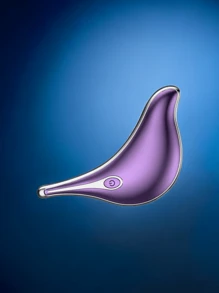 1入組可充電多功能按摩器適用於眼睛,臉部,領&肩膀帶振動&熱敷功能,帶Type C充電端口,協助眼霜 - 紫色 - 查看 9