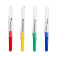 1入組/2入組/4入組/8入組縫紉線切割器拆縫器，符合人體工學的手柄，用於可選的拆線器，適用於縫紉/手工拆線工具（顏色：隨機） - 彩色 - 查看 10