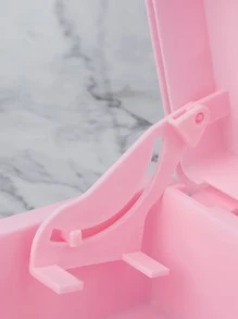 RANCAI 1 Hộp tiệt trùng dụng cụ làm móng, Khay tiệt trùng bằng nhựa, Hộp tiệt trùng bằng nhựa dùng để đựng dụng cụ làm móng, nhíp, nối mi, làm tóc, spa & cắt móng tay - Bụi hồng - Xem 6