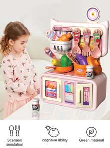 過家家廚房組合 - 粉色 - 查看 2