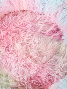 1 Miếng Sang trọng Cầu vồng Màu sắc Ấm áp & Thoáng khí Tất cả các mùa Giường thú cưng , Thích hợp Đối với Nhỏ/Trung bình/Lớn Chó Và Mèo - Nhiều màu - Xem 7