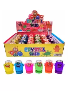Caja con 24 Slimes Surtidos Estilo Moco de Gorila – Slime Colorido Antiestrés para Niños – Ideal para Regalo Infantil, Recuerdo de Fiesta, Negocio de Detalles o Manualidades – Slime Texturizado con Alta Elasticidad – Juguete Sensorial y Educativo – Fomenta la Creatividad y Ayuda a la Relajación – Modelos Variados y Sorpresa – Slime para Niños de Colores Diversos con Botes Reutilizables – Perfecto para Piñatas, Dulceros, Fiestas Infantiles o Actividades Recreativas - Albaricoque - Ver 1