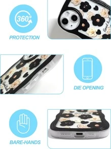 Floral Pattern Phone Case,International Version, Not The Domestic Version - Multicolor - View 3