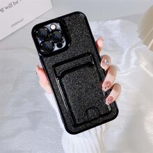 Ốp điện thoại màu đen có ngăn đựng thẻ, khung dán đá lấp lánh, ốp điện thoại TPU siêu mỏng trong suốt mạ điện chống sốc, tương thích với Apple 17 Pro/17 Pro Max/17 Air/17/16 Pro/16 Pro Max/16 Plus/16/16E/15 Pro/15 Pro Max/15 Plus/15/14 Pro/14 Pro Max/14 Plus/14/13 Pro/13 Pro Max/13/12 Pro/12 Pro Max/12/11 Pro Max/11/11 Pro và Galaxy S25 Ultra/S25 Plus/S25/S24 Ultra/S24 Plus/S24/S23 Ultra/S23 Plus/S23/S22 Ultra/S22 Plus/S22. Chống nước, chống rơi, chống trầy xước, phiên bản quốc tế, không phải phiên bản nội địa. - màu đen - Xem 5