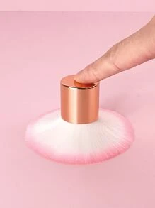1Pc Mushroom Headed Nail Dust Cleaning Brush Foundation Makeup Brush Big Powder Brush Face Blush Brush For Daily Makeup Cleaner Brush For Nails Manicure Cleaning Tool Kabuki
