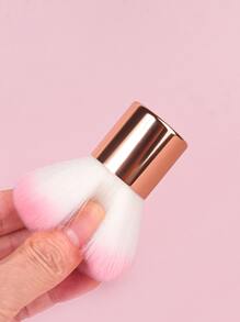 1Pc Mushroom Headed Nail Dust Cleaning Brush Foundation Makeup Brush Big Powder Brush Face Blush Brush For Daily Makeup Cleaner Brush For Nails Manicure Cleaning Tool Kabuki