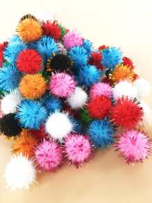 150 cái/bộ Vàng Hành Quả bóng Lông DIY Creative Mini Pom Pom - màu sắc - Xem 4