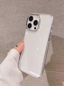 金属银色蝴蝶结透明软手机壳适用于 17 Pro Max/17 Pro/17 Air/17/16/16 Pro Max/16 Pro/16 Plus/15/15 Pro Max/15 Pro/15 Plus/11/12/13/14 Pro Max/XS/XR/11 Pro/11 Pro Max/12 Pro/12 Pro Max/13 Pro/13 Pro Max/7 Plus/14 Pro/14 Pro Max/14 Plus，简约创意设计 - 無色 - 查看 8