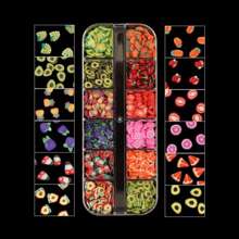 立即升级您的外观与全息闪光字母形状树脂填充亮片亮片珠宝环氧树脂DIY树脂模具装饰指甲艺术闪光片指甲用品指甲指甲饰品指甲宝石 - 彩色 - 查看 2