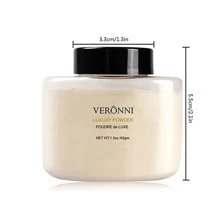 VERONNI 啞光整理彩妝鬆動定妝粉,持久覆蓋控油臉部化妝整理粉末狀粉餅 - 102 Natural - 查看 7