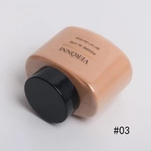 VERONNI 啞光整理彩妝鬆動定妝粉,持久覆蓋控油臉部化妝整理粉末狀粉餅 - 103 Light Brown - 查看 10